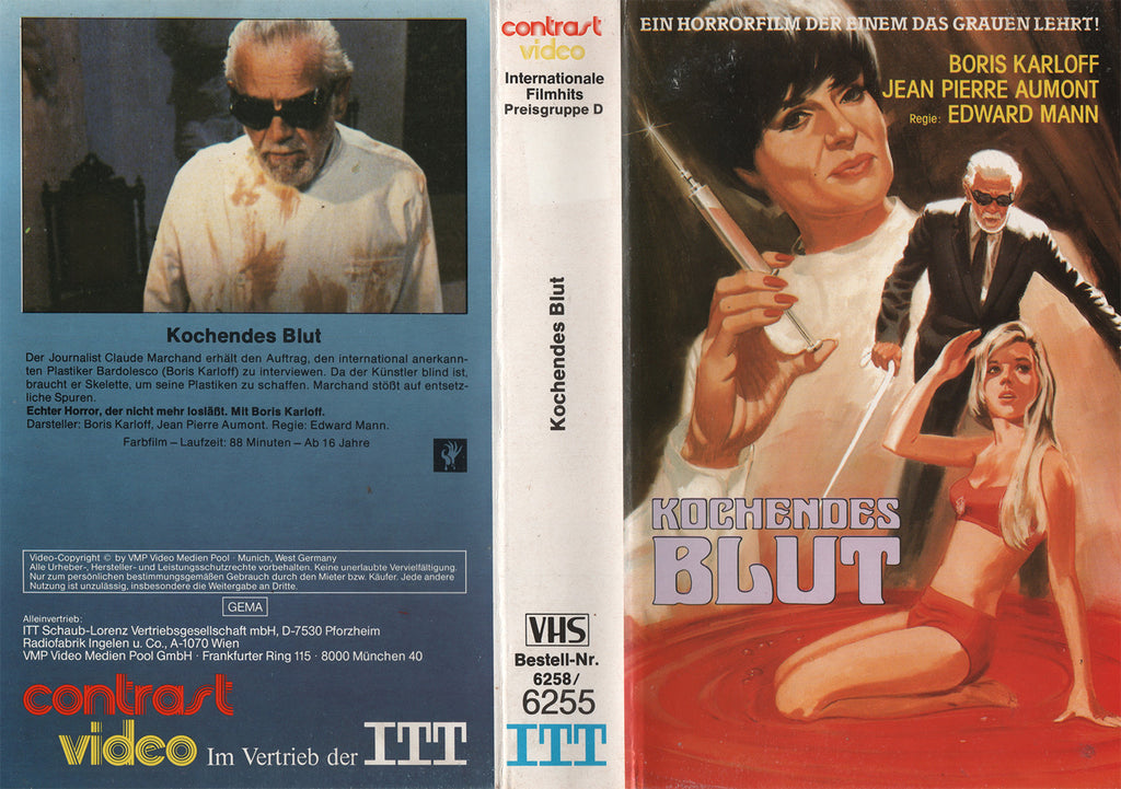 Kochendes Blut (VHS - DE)