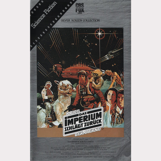 Star Wars: The Empire Strikes Back (VHS - 1990 - DE)