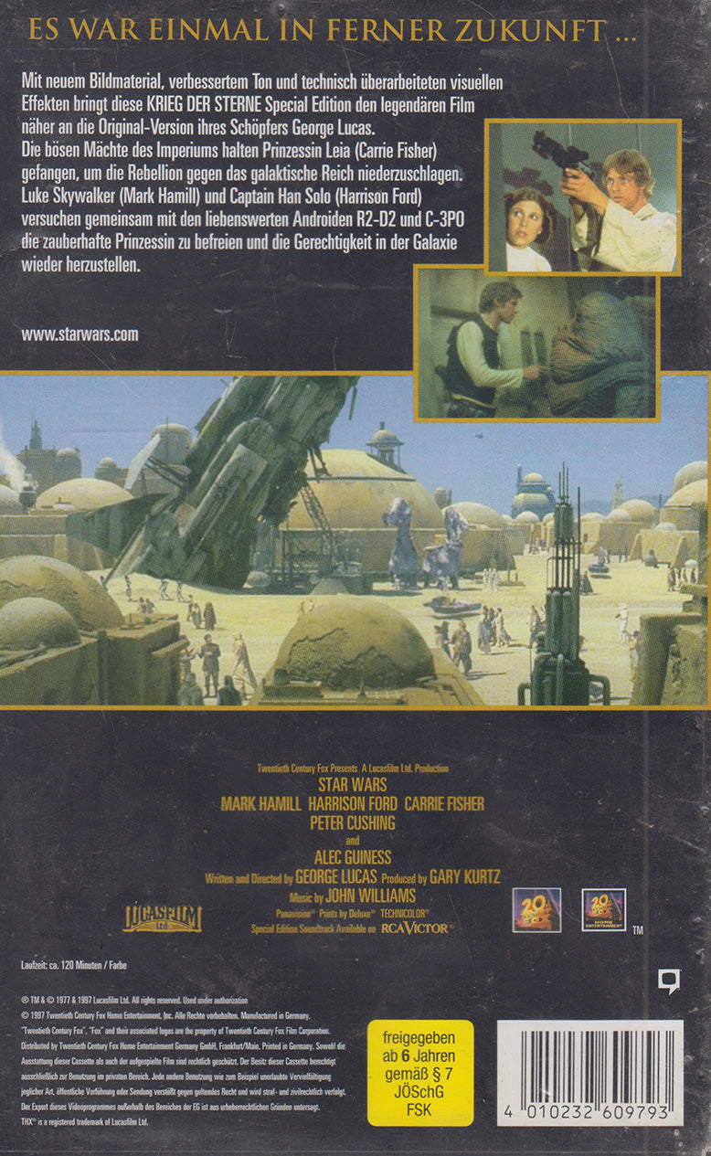Star Wars (Special Edition) (VHS - 1997 - DE)