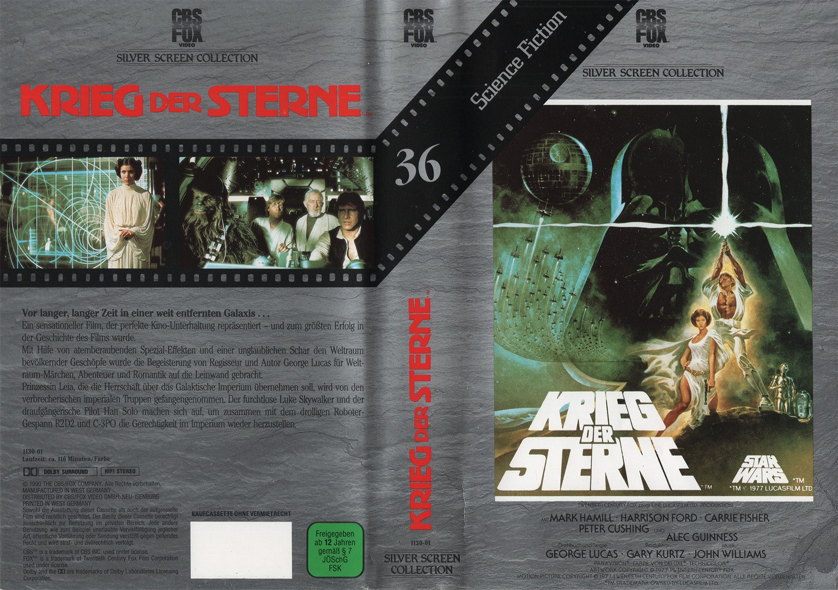 Krieg der Sterne - Star Wars (VHS - 1990 - DE)