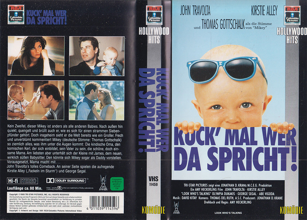 Allô maman, ici bébé ! (VHS - 1991 - DE)
