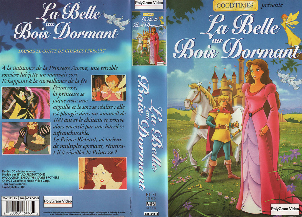 La Belle au Bois Dormant (VHS - 1994 - LU)