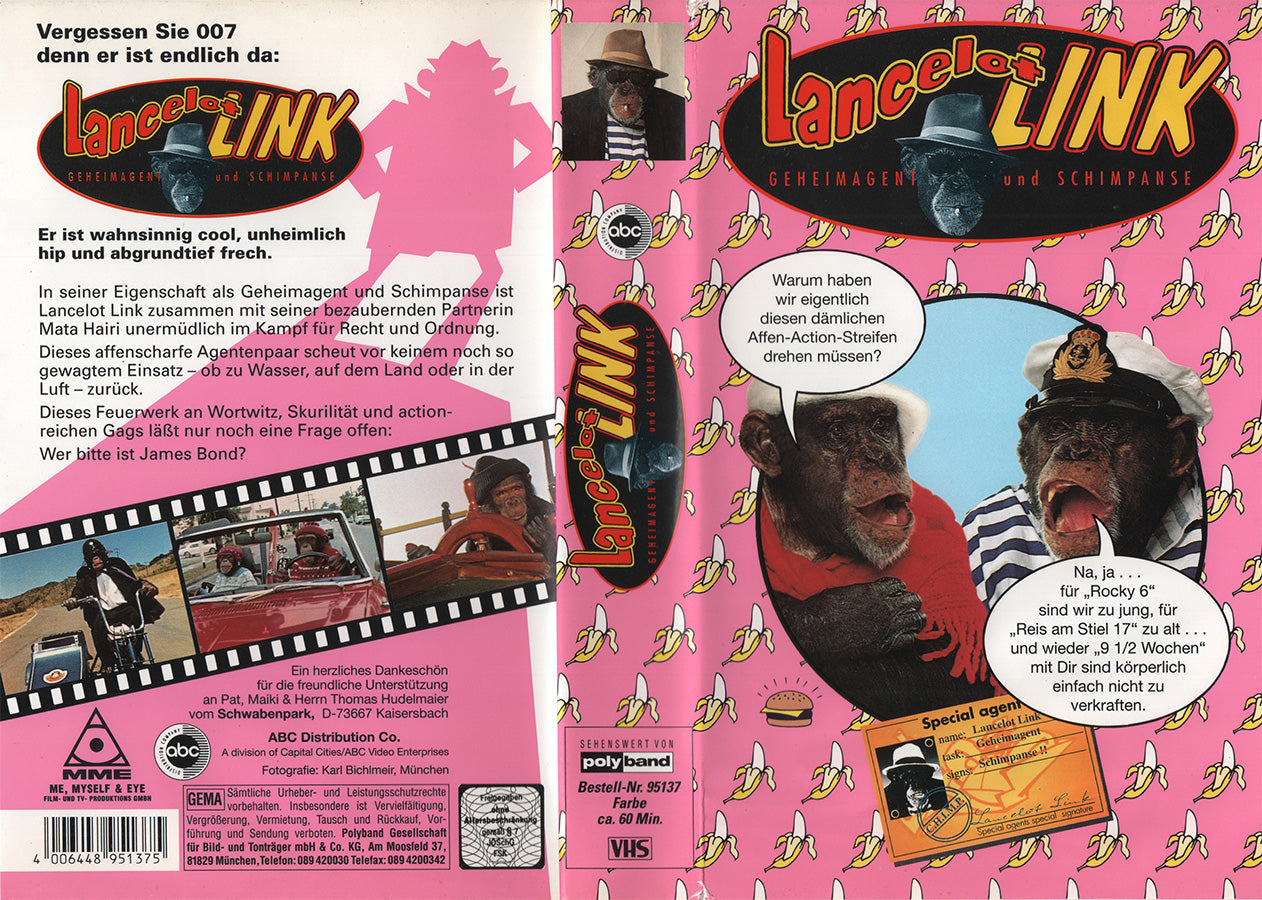 Lancelot Link - Geheimagent und Schimpanse 1 (VHS - DE)