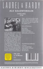 Laurel &amp; Hardy : en tant que tyroliennes de salon (VHS - 1999 - DE)