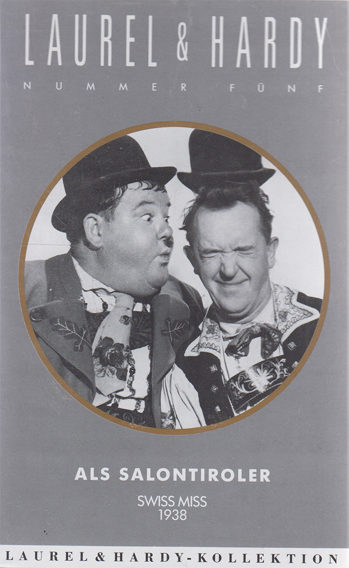 Laurel &amp; Hardy : en tant que tyroliennes de salon (VHS - 1999 - DE)