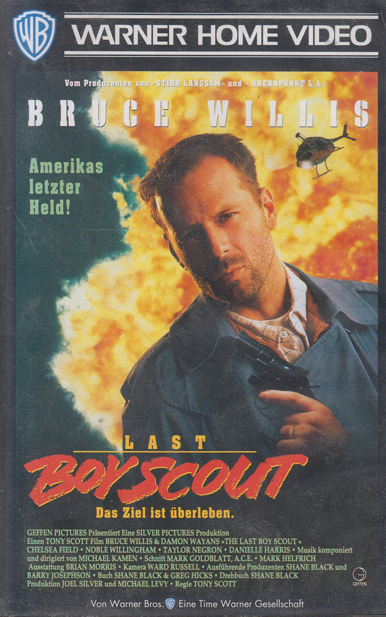 Le Dernier Scout - Le but est de survivre (VHS - 1992 - DE)