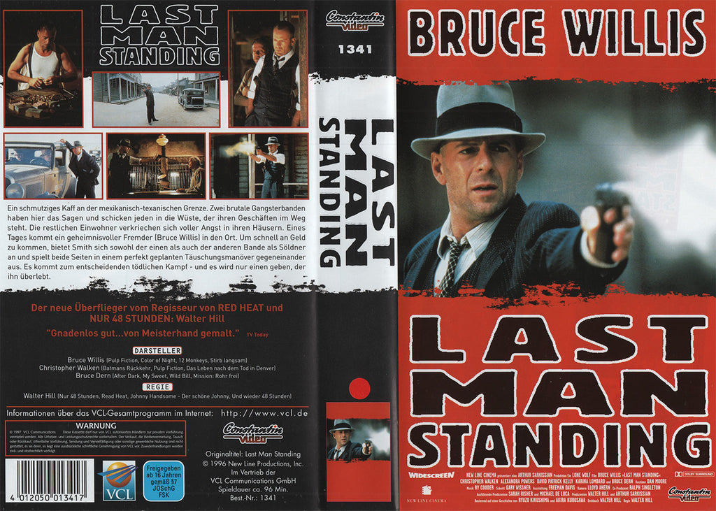 Last Man Standing (VHS - 1997 - DE)