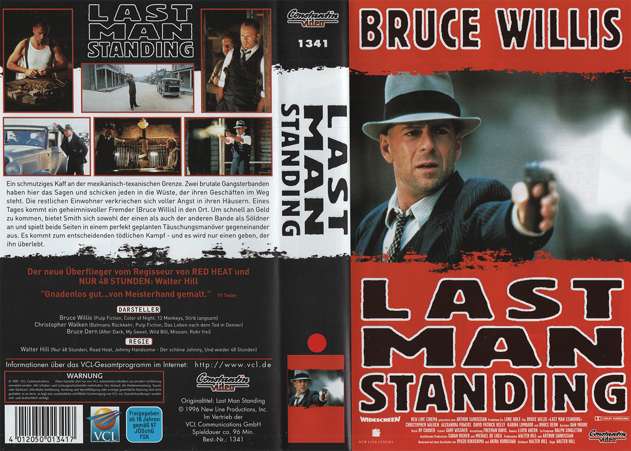 Last Man Standing (VHS - 1997 - DE)