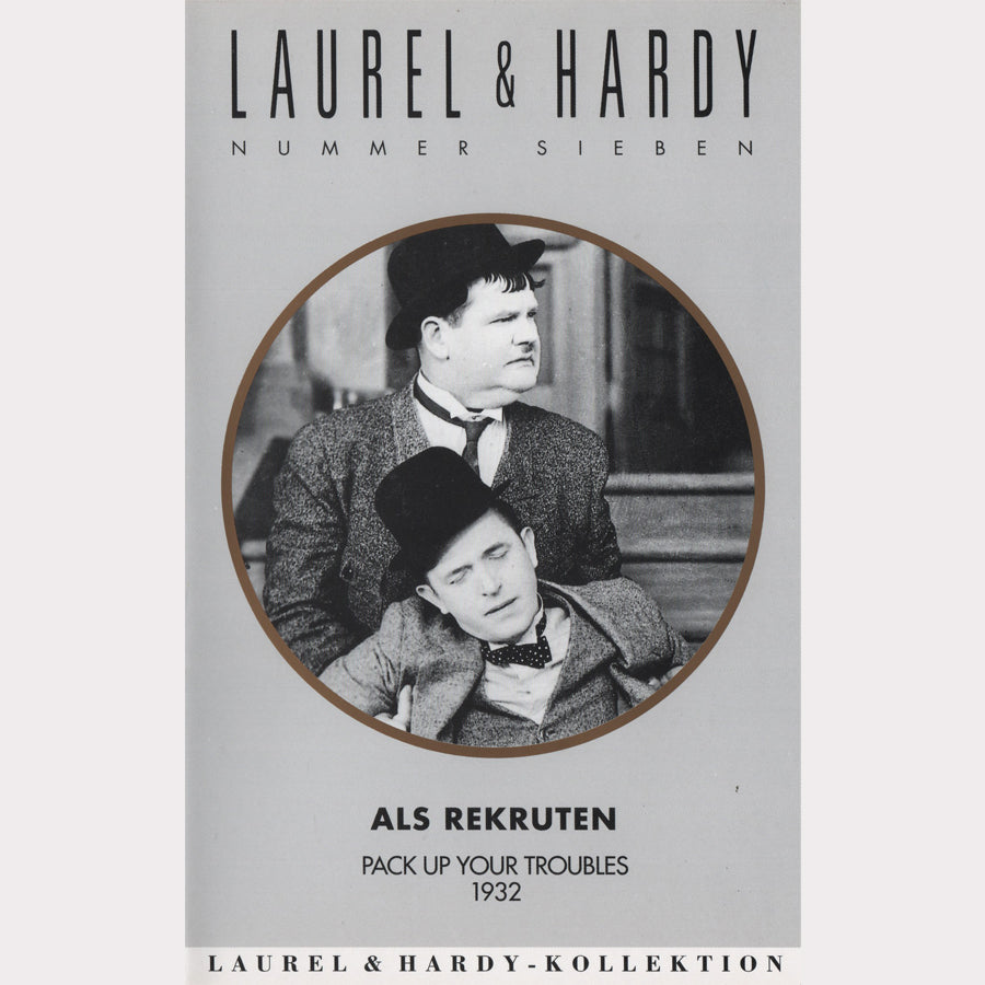 Laurel &amp; Hardy 7: As Recruits (VHS - 1991 - DE)