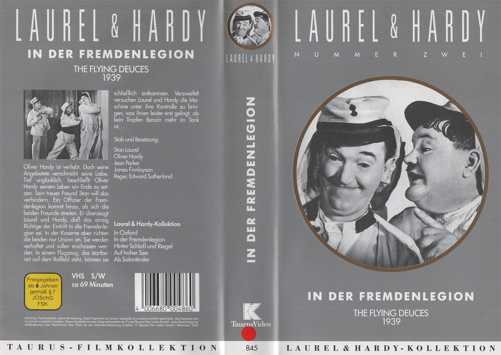 Laurel &amp; Hardy 2 : Dans la Légion étrangère (VHS - DE)
