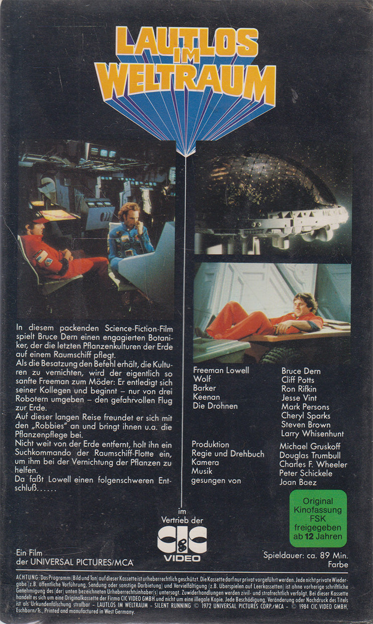 La Course Silencieuse (VHS - 1984 - DE)
