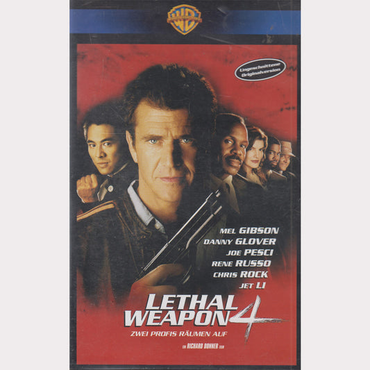 L'Arme fatale 4 - Deux professionnels nettoient (VHS - 1998 - DE)