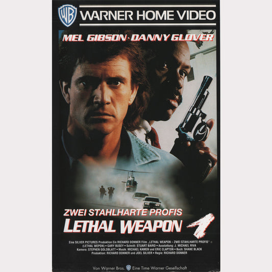 Lethal Weapon 1 - Two Steel-Hard Professionals (VHS - 1992 - DE)