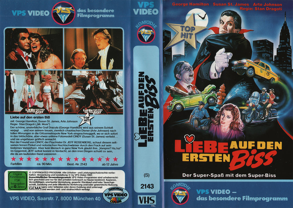 Liebe auf den ersten Biss (VHS - 1982 - DE)