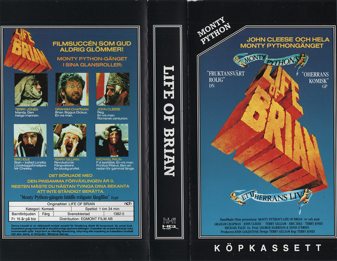 Life of Brian (VHS - SE)