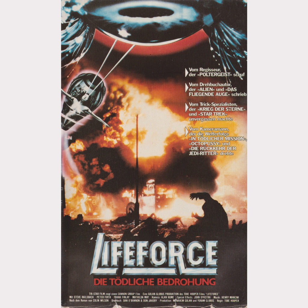 Lifeforce - Die tödliche Bedrohung (VHS - DE)