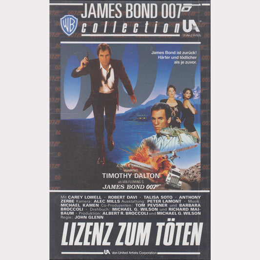 James Bond 007: Lizenz zum Töten (VHS - 1991 - DE)