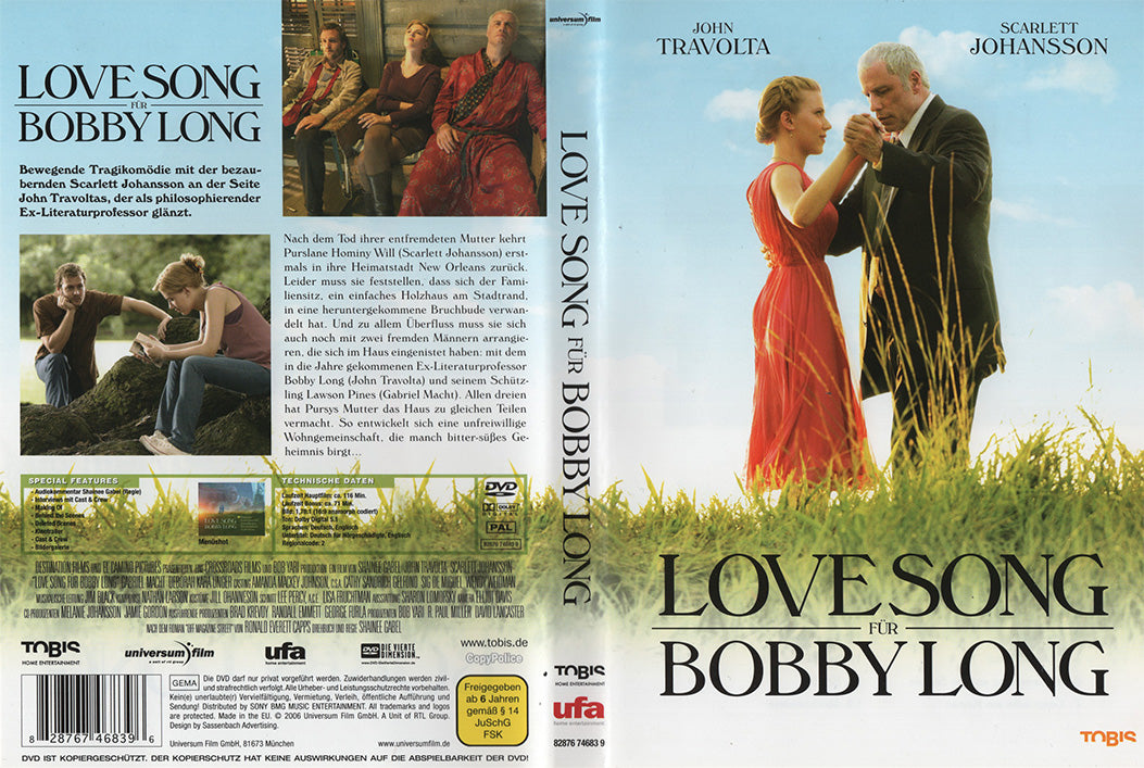 Chanson d'amour pour Bobby Long (DVD - 2006 - DE)