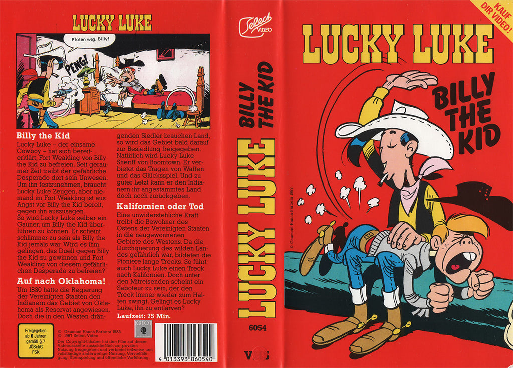 Lucky Luke: Billy the Kid (VHS - DE)