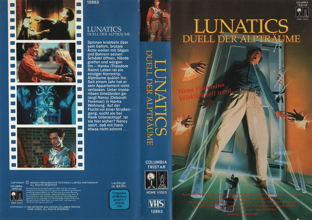 Lunatics - Duell der Alpträume (VHS - 1992 - DE)