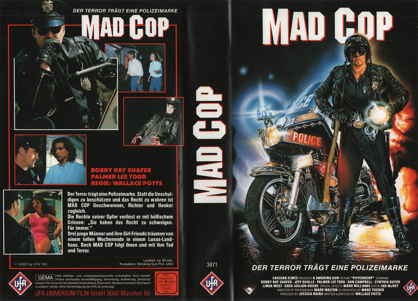 Mad Cop (VHS - 1991 - DE)