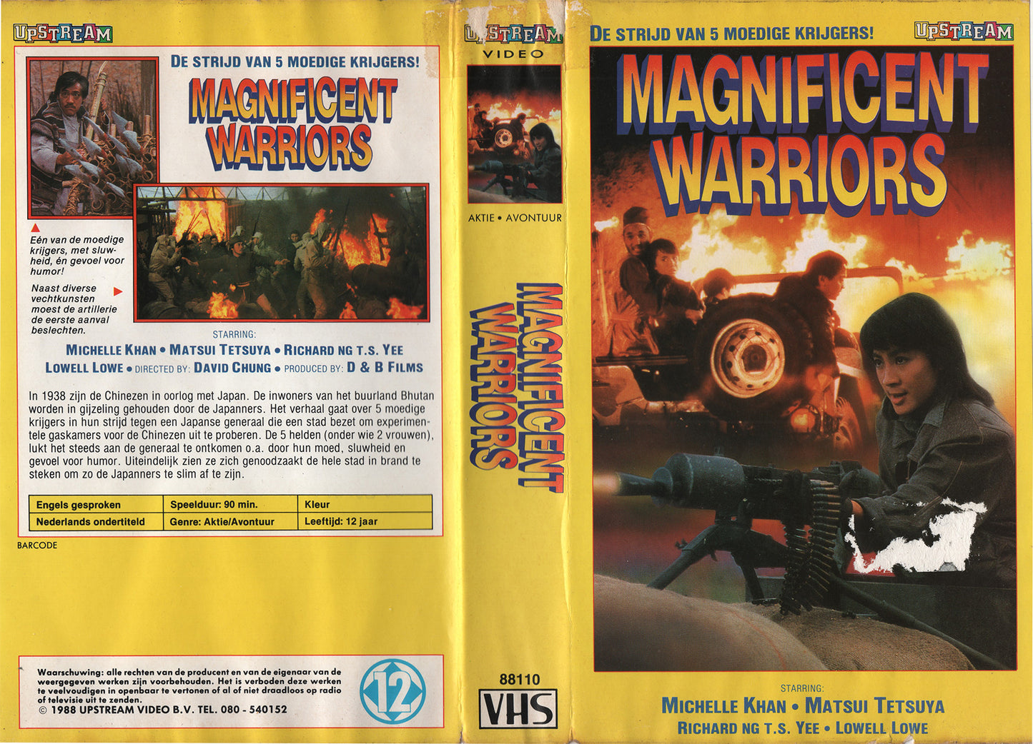 Magnificent Warriors (VHS - 1988 - NL)