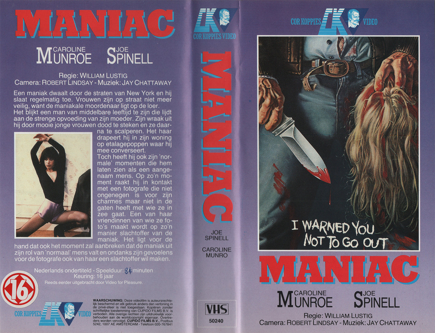 Maniac (VHS - NL)