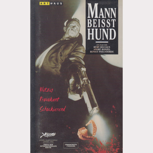 Un homme mord un chien (VHS - DE)