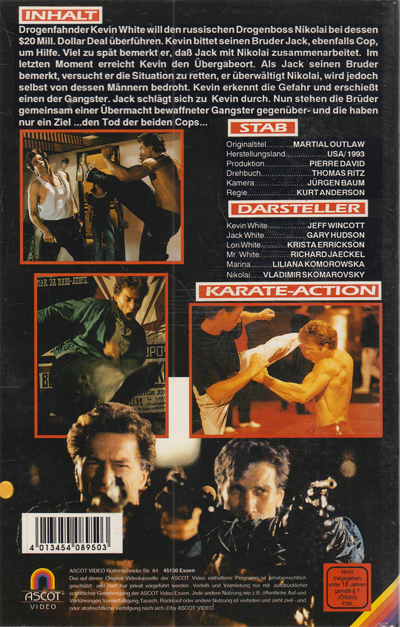 Martial Outlaw (VHS - DE)