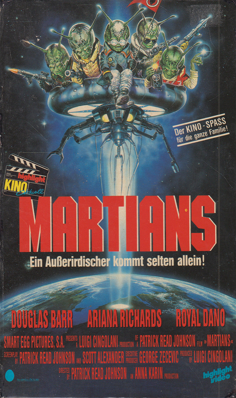 Martiens - Un extraterrestre vient rarement seul ! (VHS - DE)