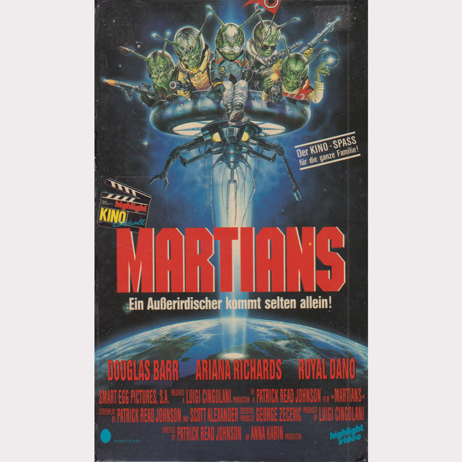 Martiens - Un extraterrestre vient rarement seul ! (VHS - DE)