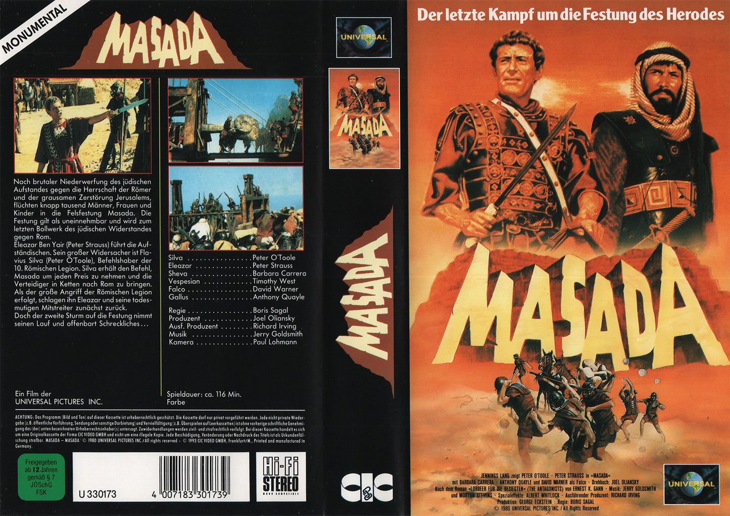 Masada (VHS - 1993 - DE)