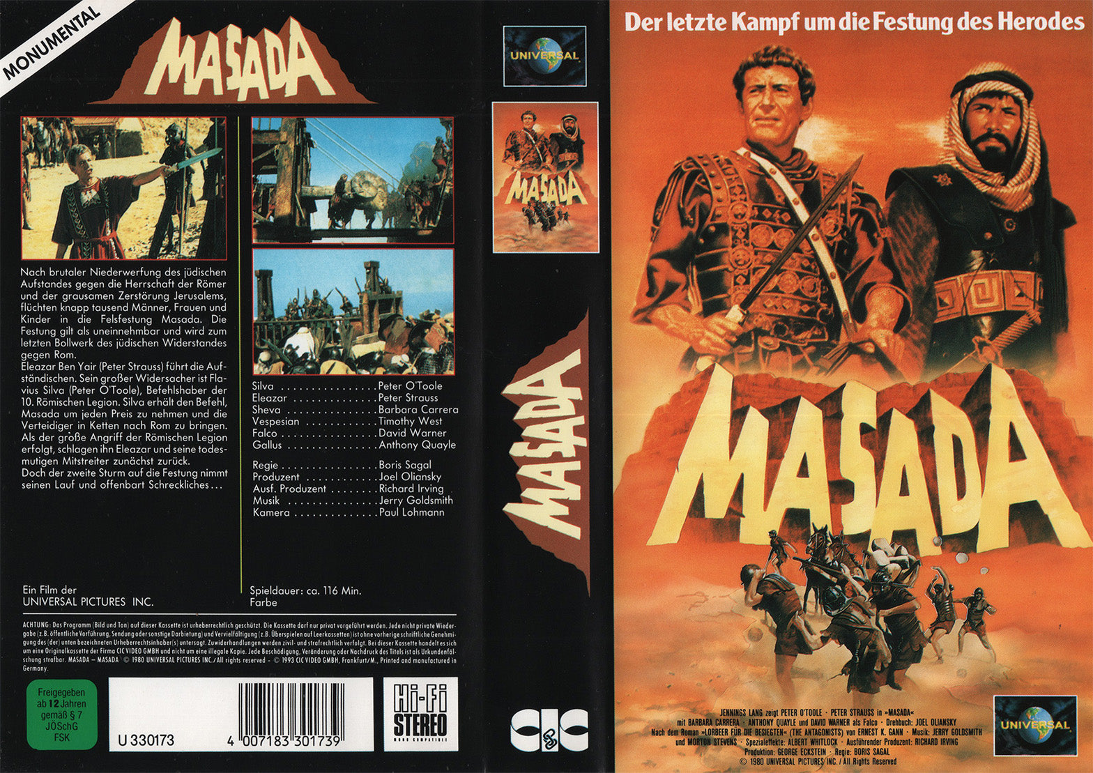 Masada (VHS - 1993 - DE)