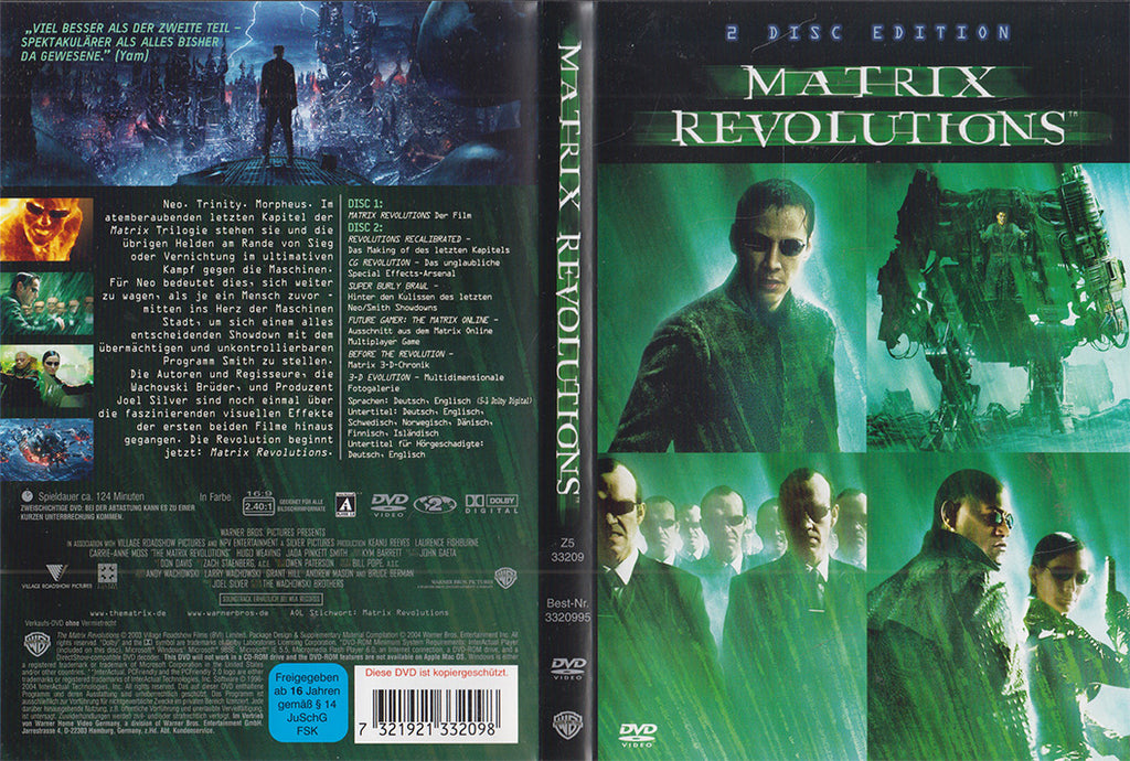 Matrix Revolutions (2xDVD - 2004 - DE)