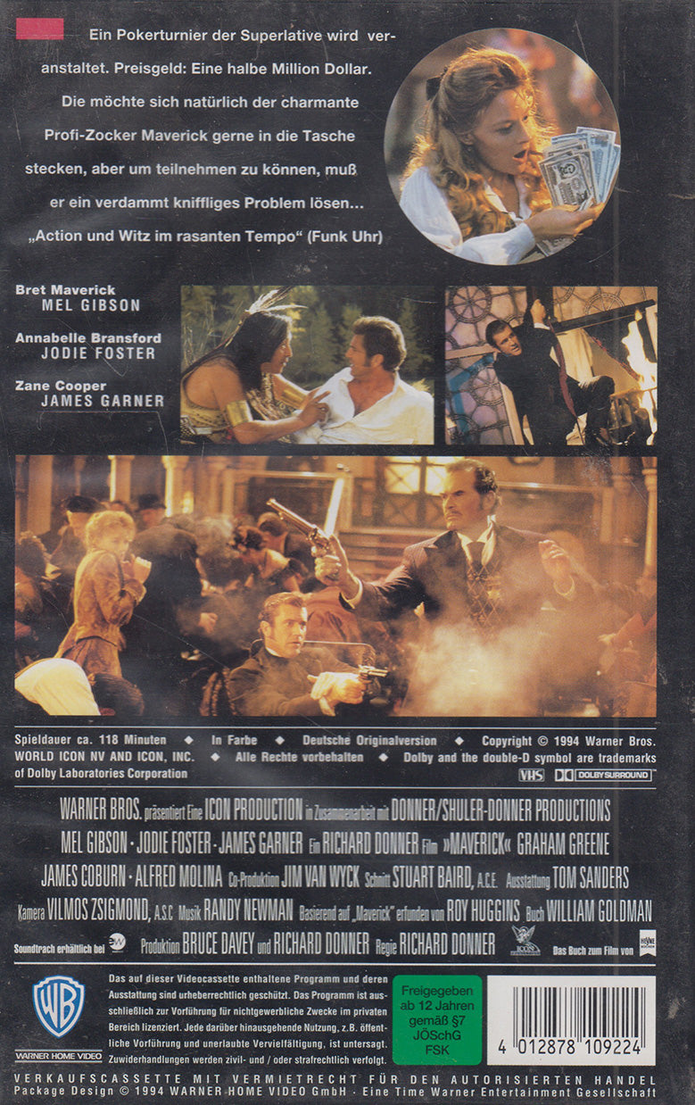 Maverick (VHS - 1994 - DE)