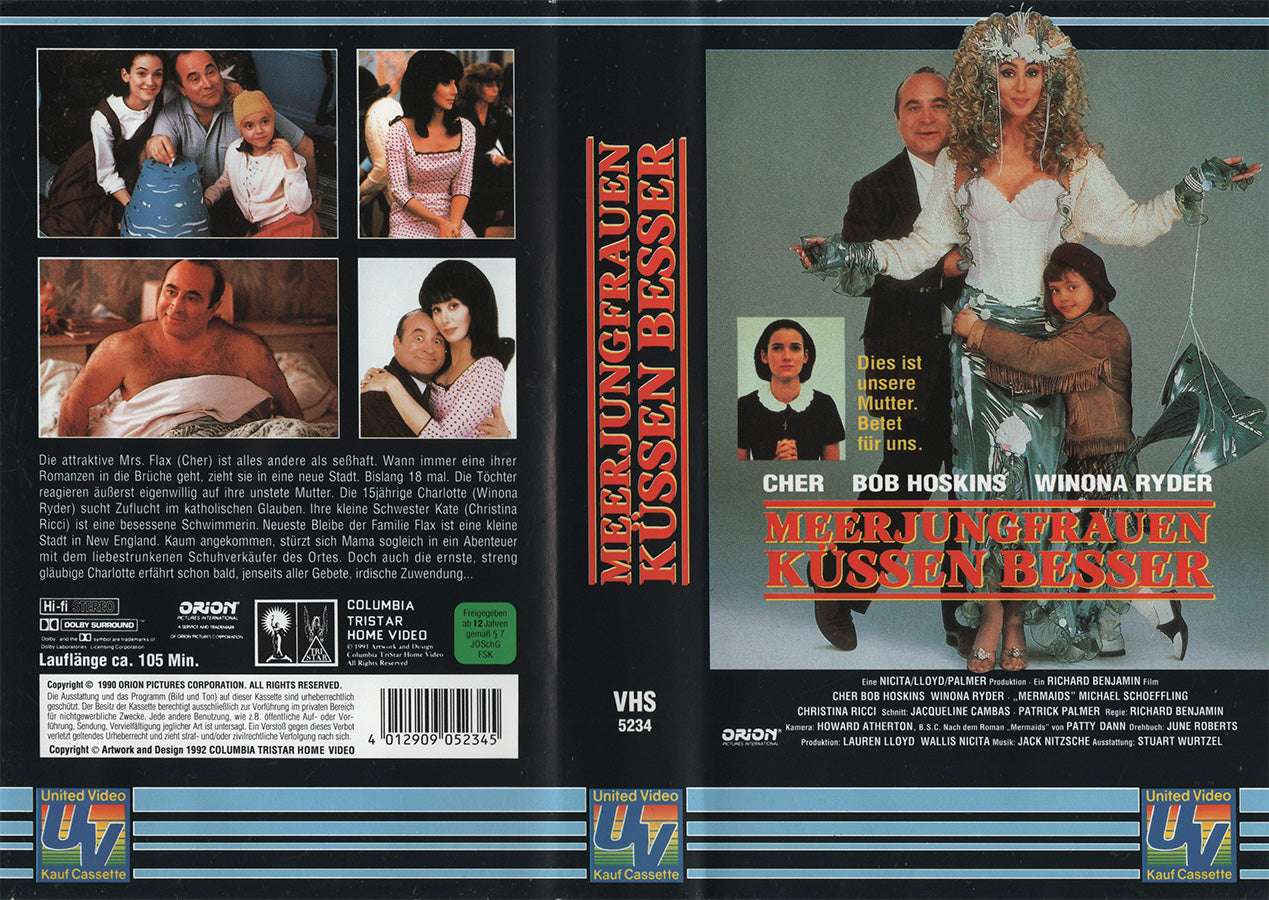Meerjungfrauen küssen besser (VHS - 1992 - DE)