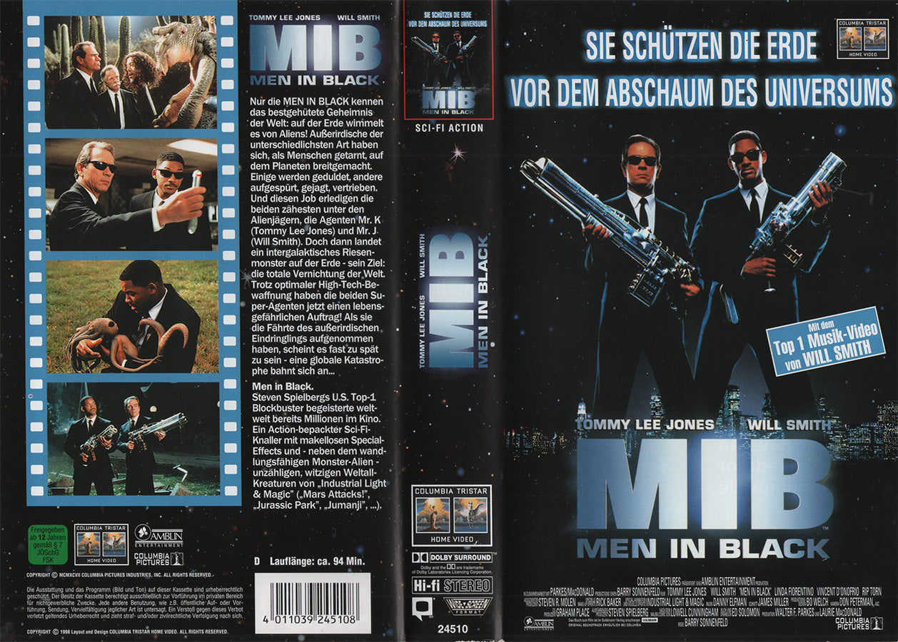Men in Black (VHS - 1998 - DE)
