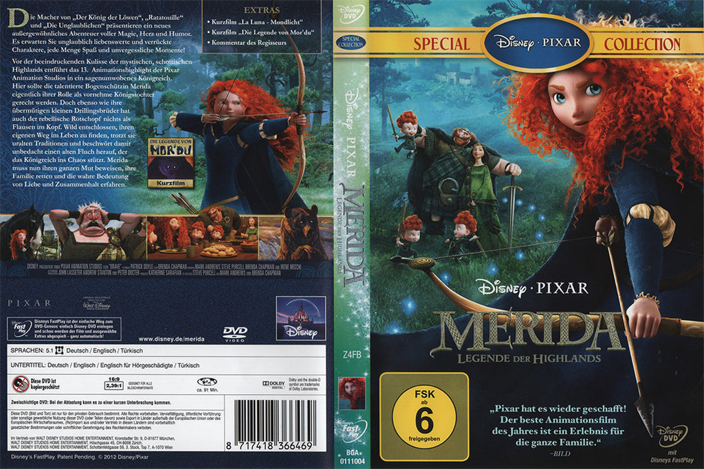 Mérida - La légende des Hautes Terres (DVD - 2012 - DE)