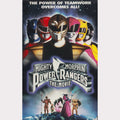 Mighty Morphin Power Rangers The Movie 20th Century Fox VHS Kassette Cover