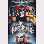 Mighty Morphin Power Rangers The Movie 20th Century Fox VHS Kassette Cover
