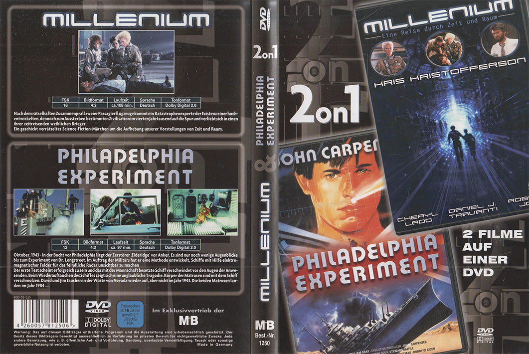 Millenium / Philadelphia Experiment (DVD - DE)