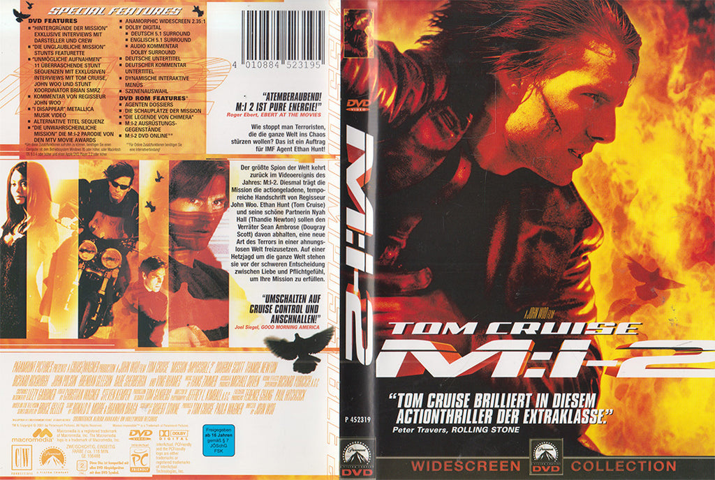 M:i-2 - Mission : Impossible 2 (DVD - 2001 - DE)