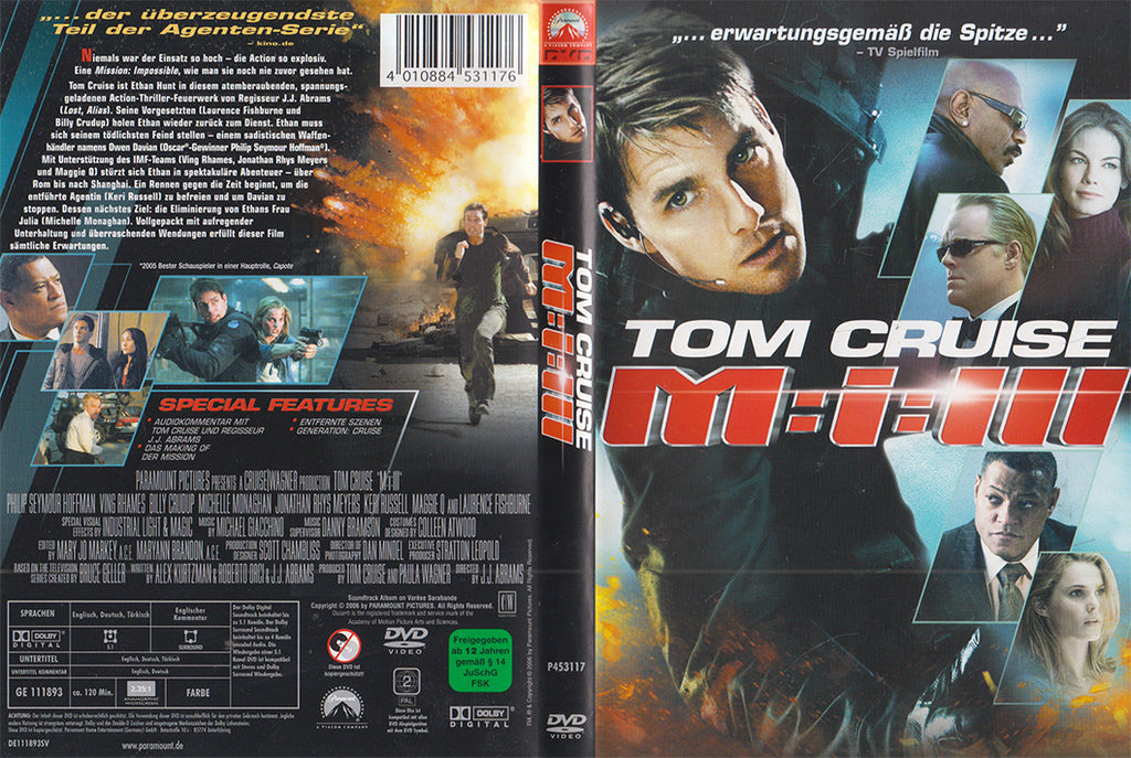 M:i:III - Mission: Impossible III (DVD - 2006 - DE)