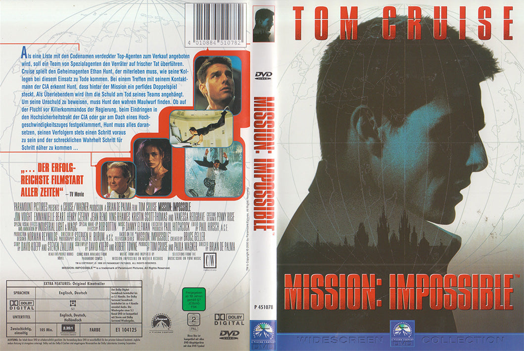 Mission: Impossible (DVD - 2000 - DE)