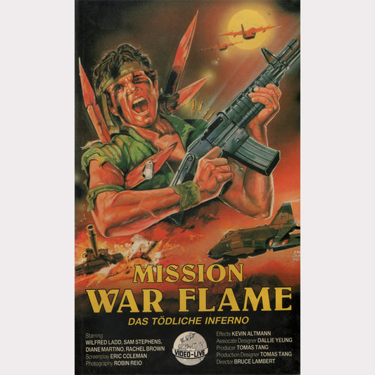 Mission War Flame - Das tödliche Inferno (VHS - DE)