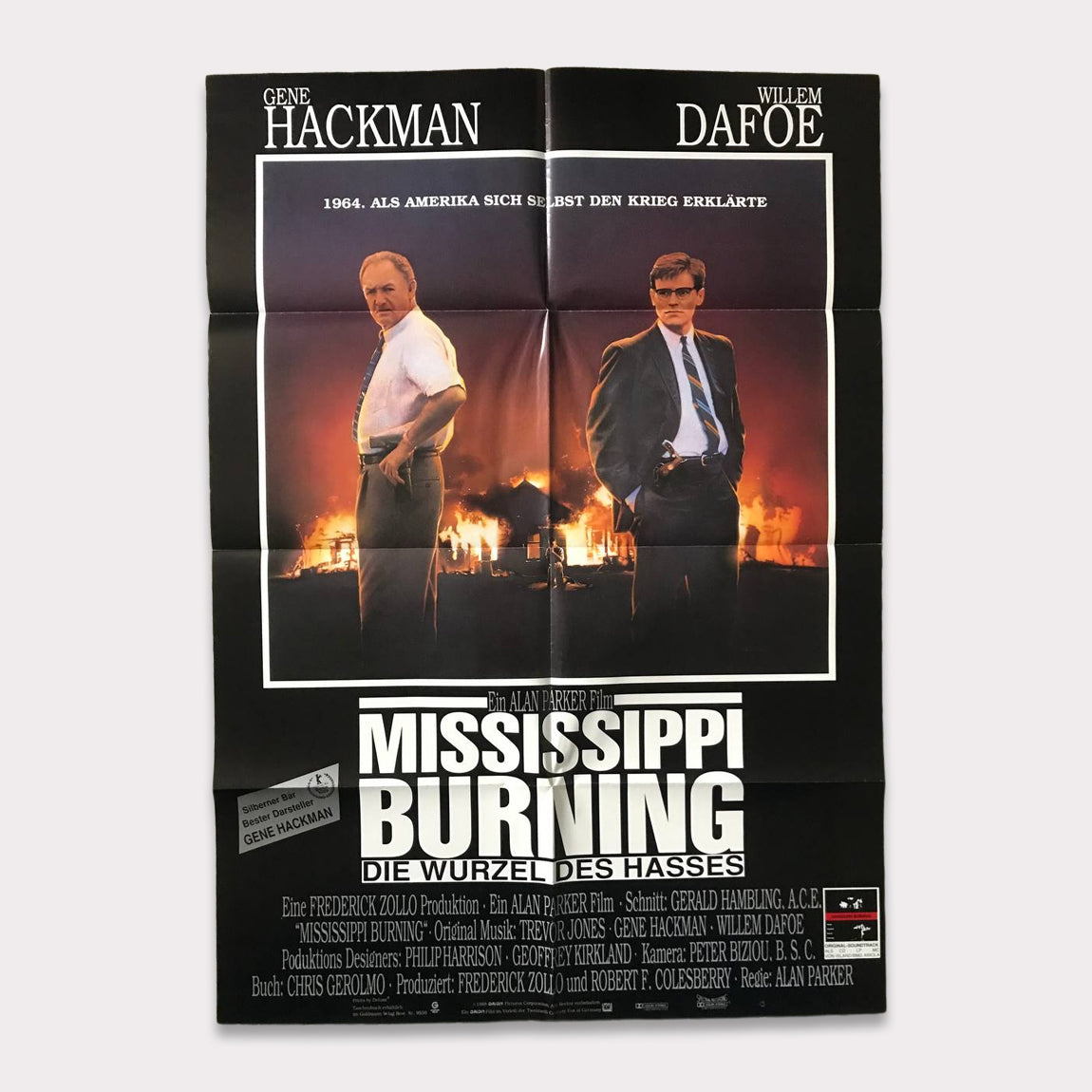 Mississippi Burning - Die Wurzel des Hasses | DIN A1 Filmplakat