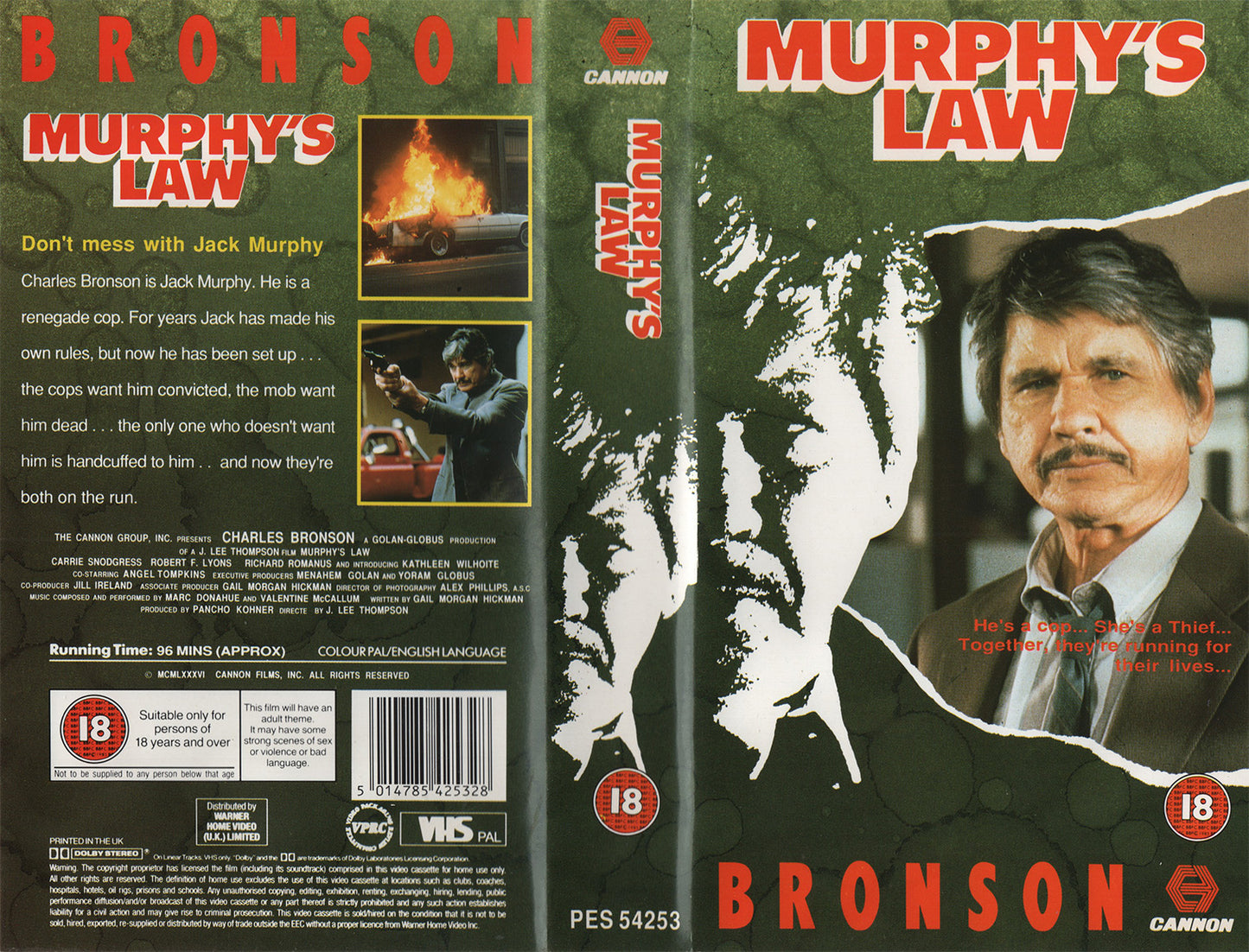 Murphy's Law (VHS - UK)