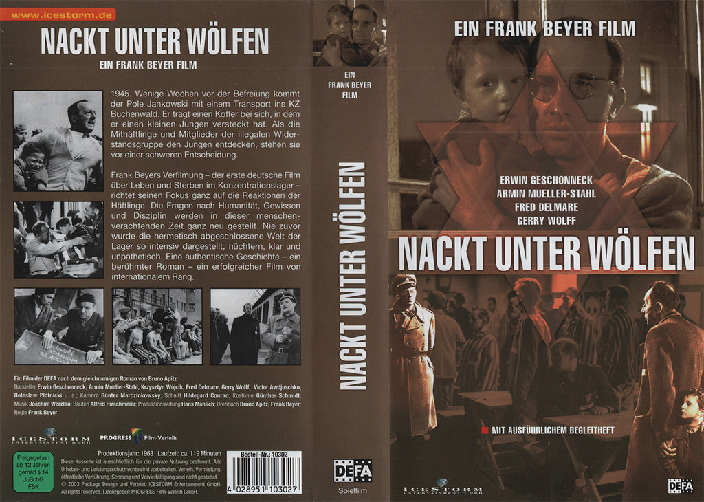 Nackt unter Wölfen (VHS - 2003 - DE)