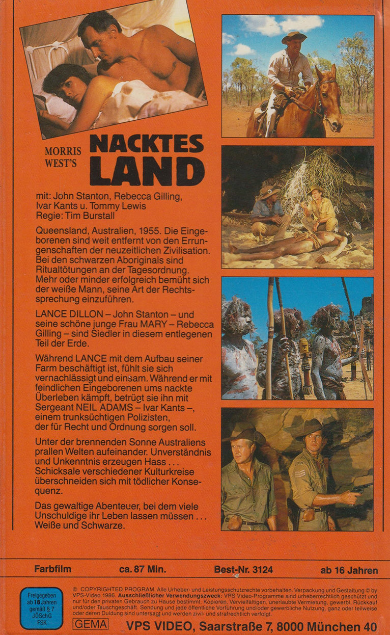 Nacktes Land (VHS - 1986 - DE)