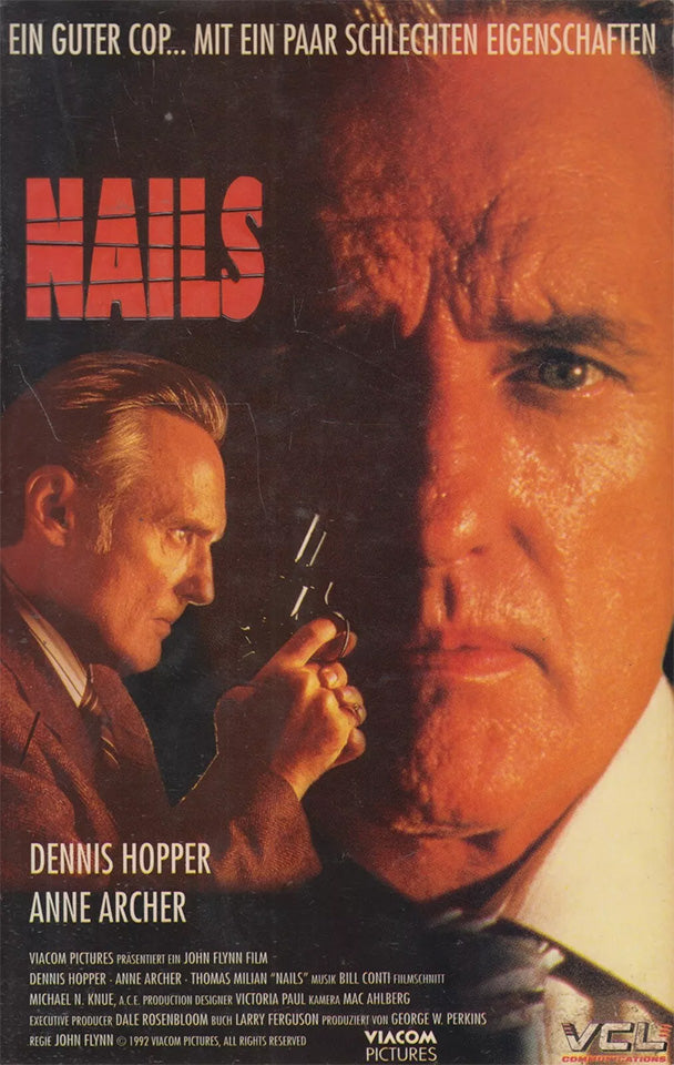 Nails VCL 1993 VHS Kassette Cover front